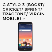 G Stylo 3 (Boost/ Cricket/ Sprint/ TracFone/ Virgin Mobile)