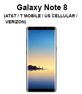 Galaxy Note 8 (T-Mobile, Verizon, AT&T, Sprint, US Cellular)