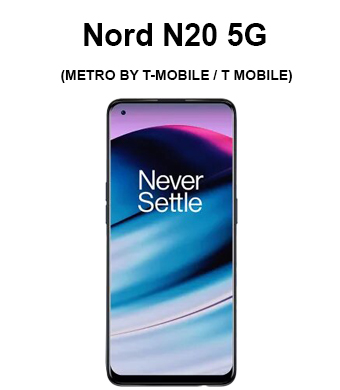 Nord N20 5G (METRO BY T MOBILE / T MOBILE)